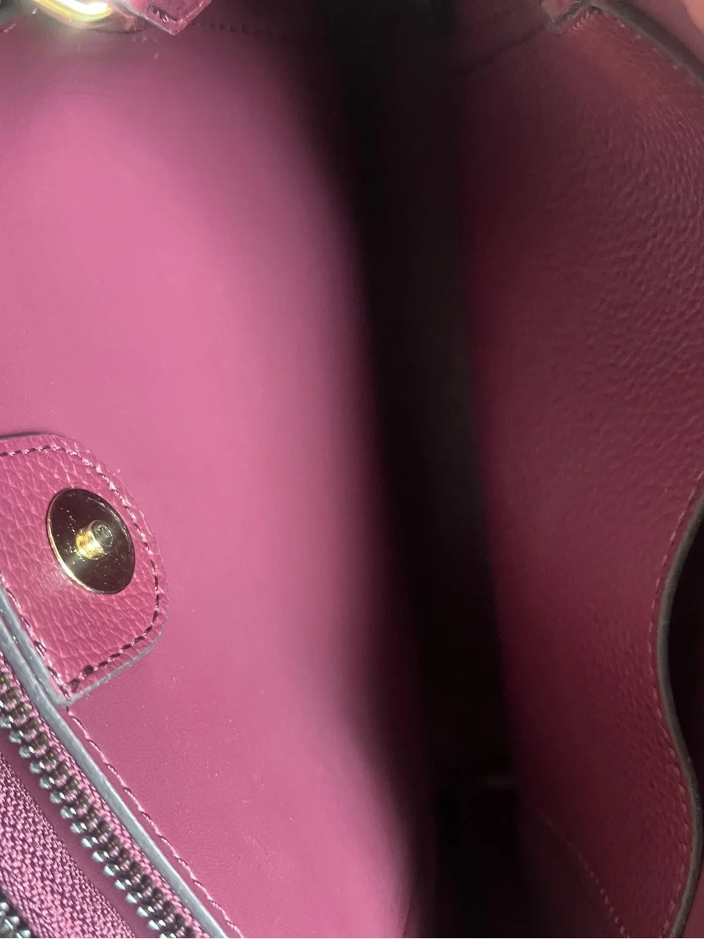 Nanette Lepore Gallia Burgandy Crossbody